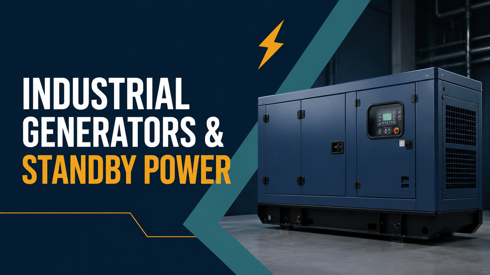 Industrial Generators, Prices & Standby Power